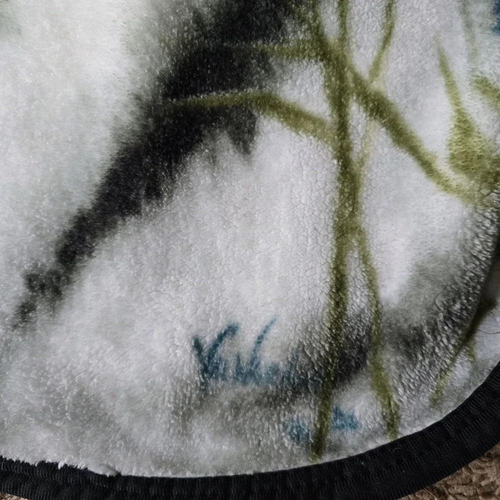Wild Frontier 48x60 Plush Throw Blanket‎ White Tiger Super Soft Fuzzy ANIMAL